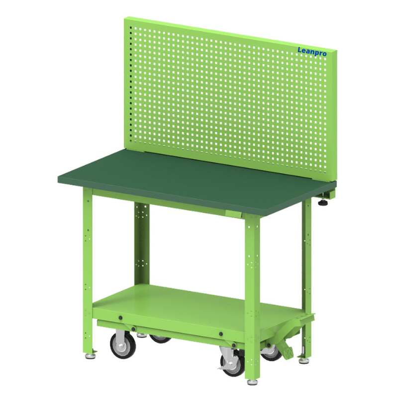 Bàn Dán Thảm Nâng Hạ Có Giá Treo Đồ Leanpro BTT-LP24