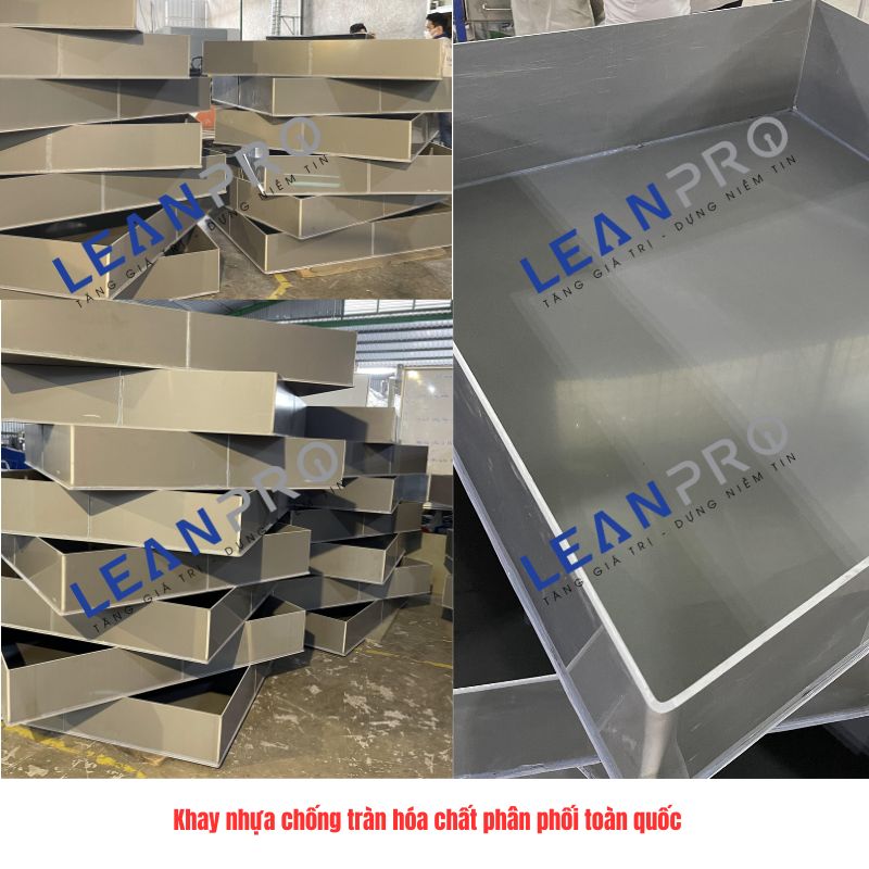 Đơn vị sản xuất khay chống tràn với chất lượng cao, uy tín -Cinvico