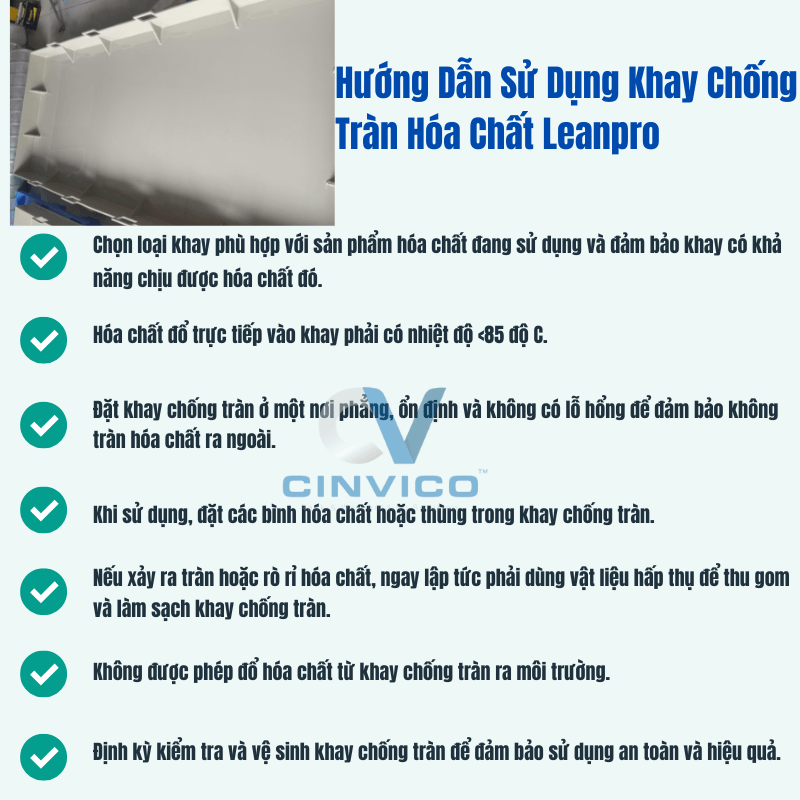 Hướng dẫn sử dụng khay Leanpro