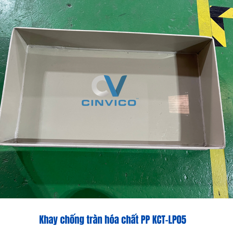 Khay nhựa chống hóa chất PP KCT-LP05