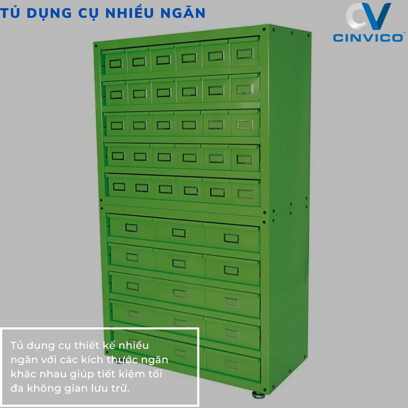 Tủ dụng cụ nhiều ngăn Leanpro
