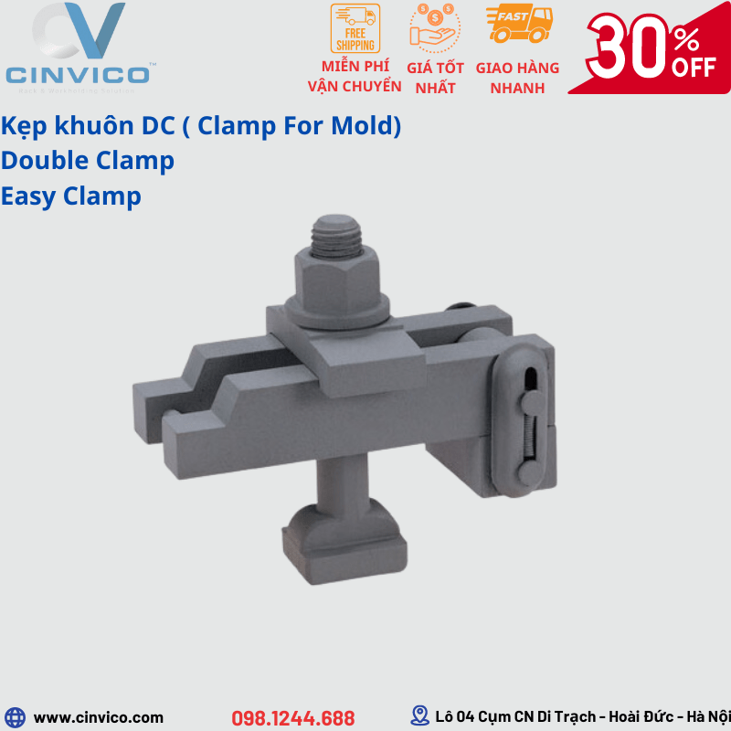 Kẹp khuôn Double Clamp ( DC Clamp)