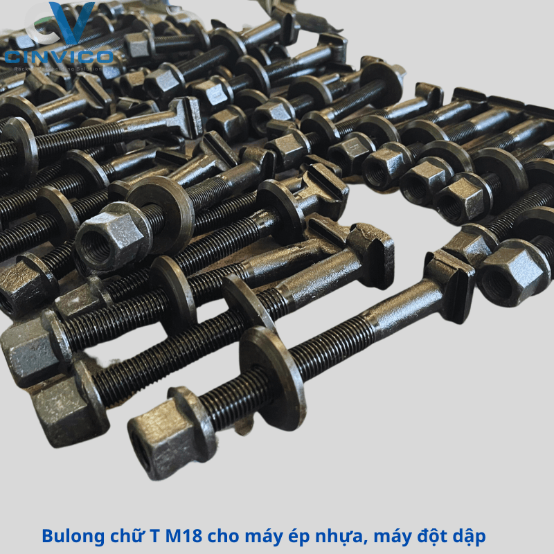 Bulong chữ T M18 cho máy ép nhựa 