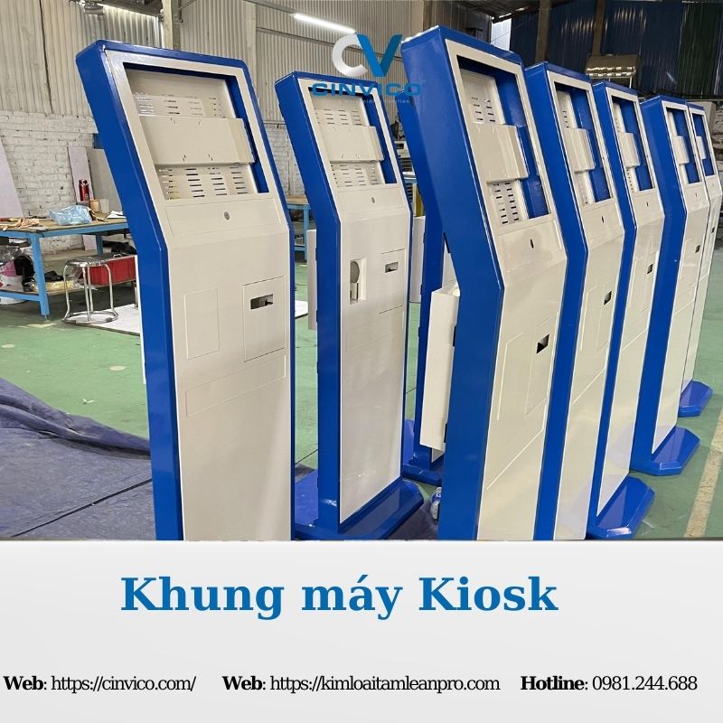 Hình ảnh sản phẩm khung máy Kiosk tại Cinvico - Hình 4