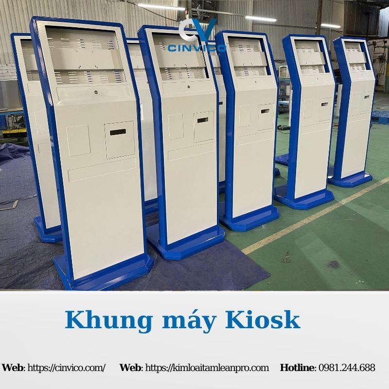 Hình ảnh sản phẩm khung máy Kiosk tại Cinvico - Hình 3