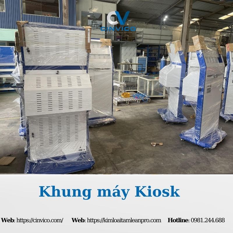 Hình ảnh sản phẩm khung máy Kiosk tại Cinvico - Hình 2