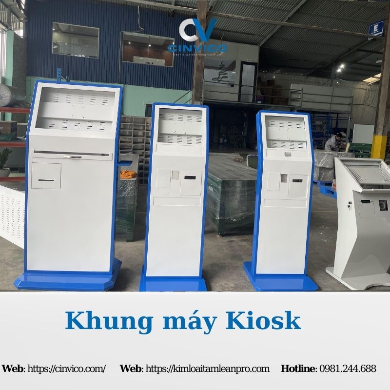 Hình ảnh sản phẩm khung máy Kiosk tại Cinvico - Hình 1