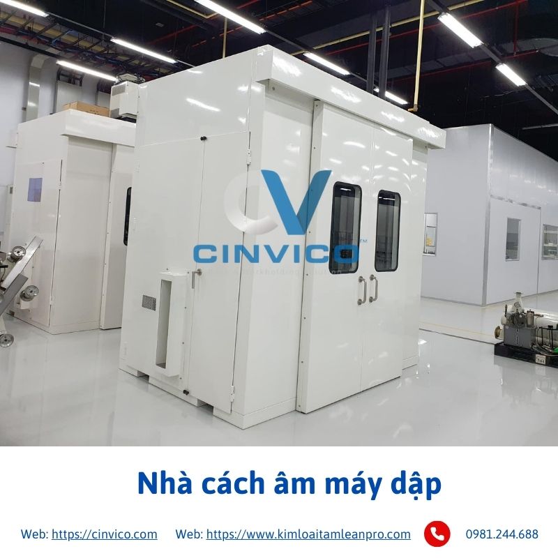 Nhà cách âm máy dập công nghiệp