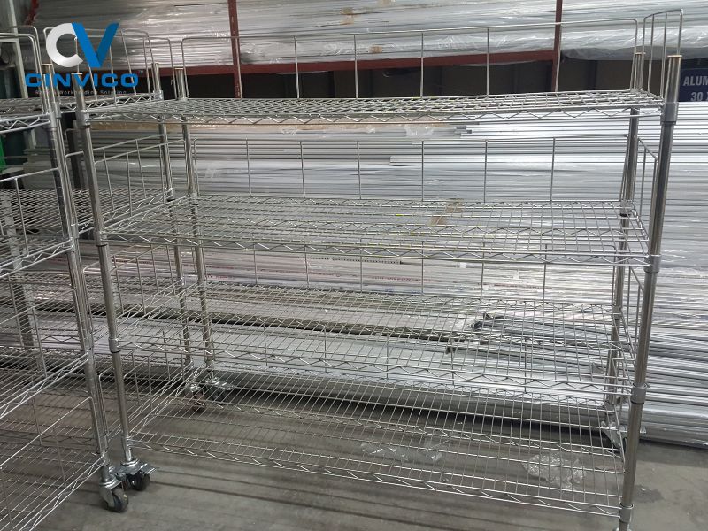 Tại sao nên mua xe đẩy hàng inox tại Cinvico?