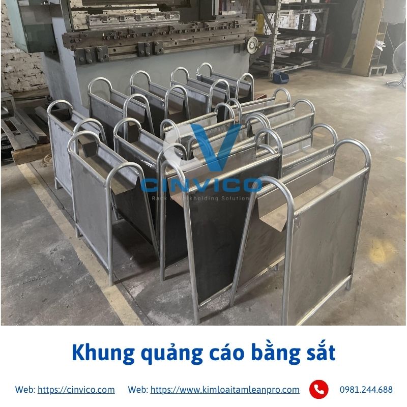 Khung biển quảng cáo Spa, Cafe