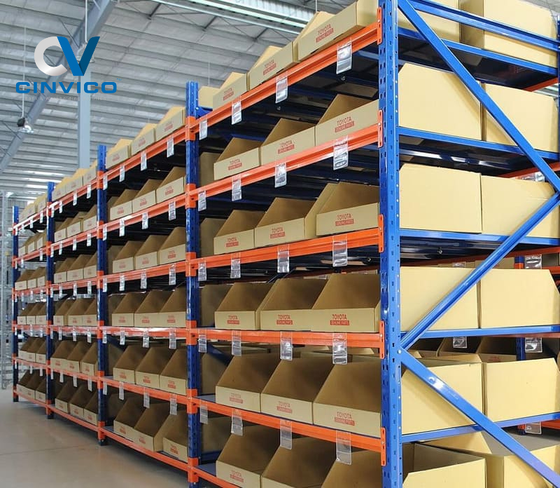 Giá để đồ nhà kho: Giải pháp hoàn hảo lưu trữ linh hoạt