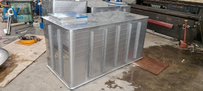 Cinvico - Đơn Vị Gia Công Thùng Inox Vuông Theo Yêu Cầu Giá Rẻ, Chất Lượng