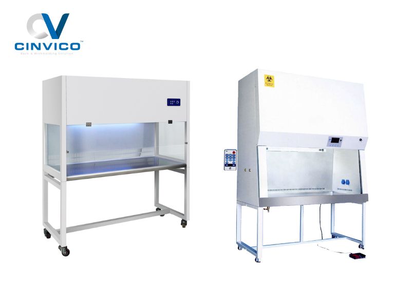 Sự khác biệt giữa bàn thao tác sạch và tủ an toàn sinh học phòng sạch