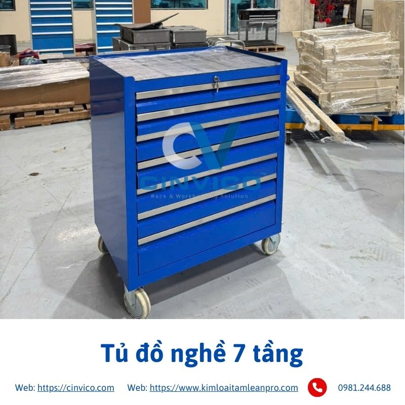 Tủ đồ nghề 7 tầng