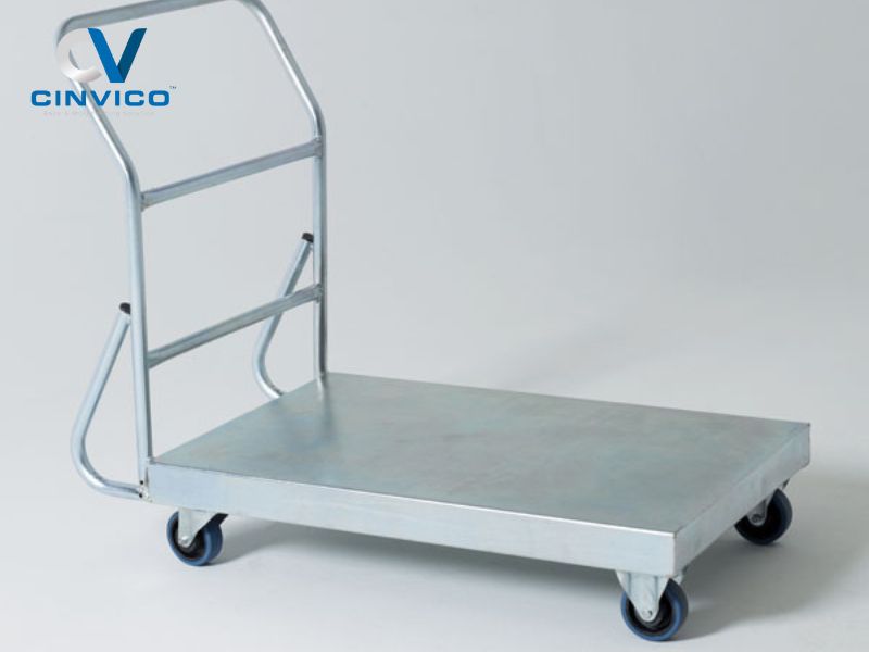 So sánh xe đẩy hàng 2 bánh và xe đẩy hàng 4 bánh chi tiết từ A - Z