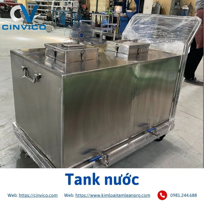 Tank nước Inox Cinvico