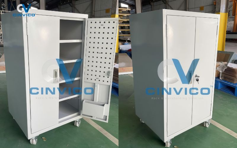 Tủ dụng cụ 5 ngăn 2 cánh Cinvico