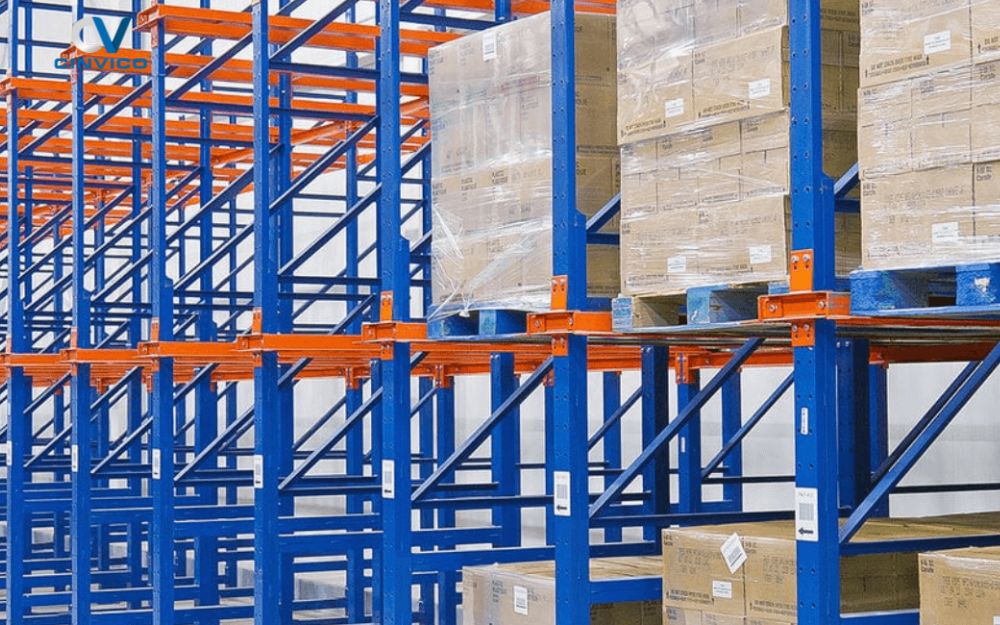 Các loại kệ chứa hàng nặng phổ biến hiện nay