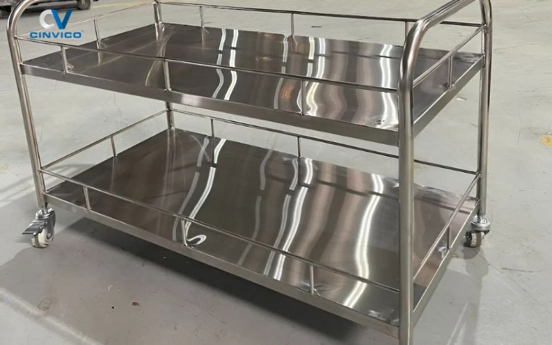 Giá xe đẩy hàng tại Hà Nội mới nhất, đa dạng mẫu mã, giá tận xưởng