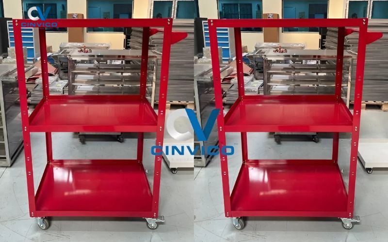 Xe kéo hàng 4 bánh là gì? Cấu tạo và ứng dụng thực tế