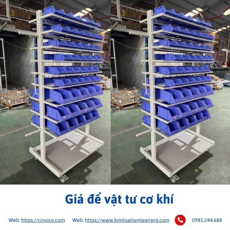 Quy trình sản xuất kệ để kho hàng đạt chuẩn chất lượng - Hình 4
