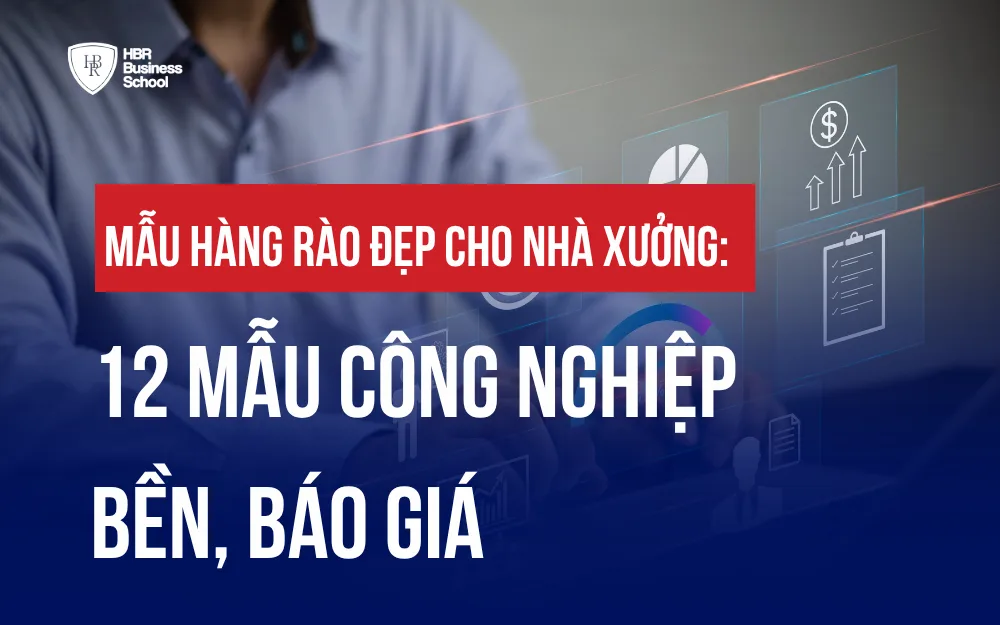MẪU HÀNG RÀO ĐẸP CHO NHÀ XƯỞNG: 12 MẪU CÔNG NGHIỆP BỀN, BÁO GIÁ