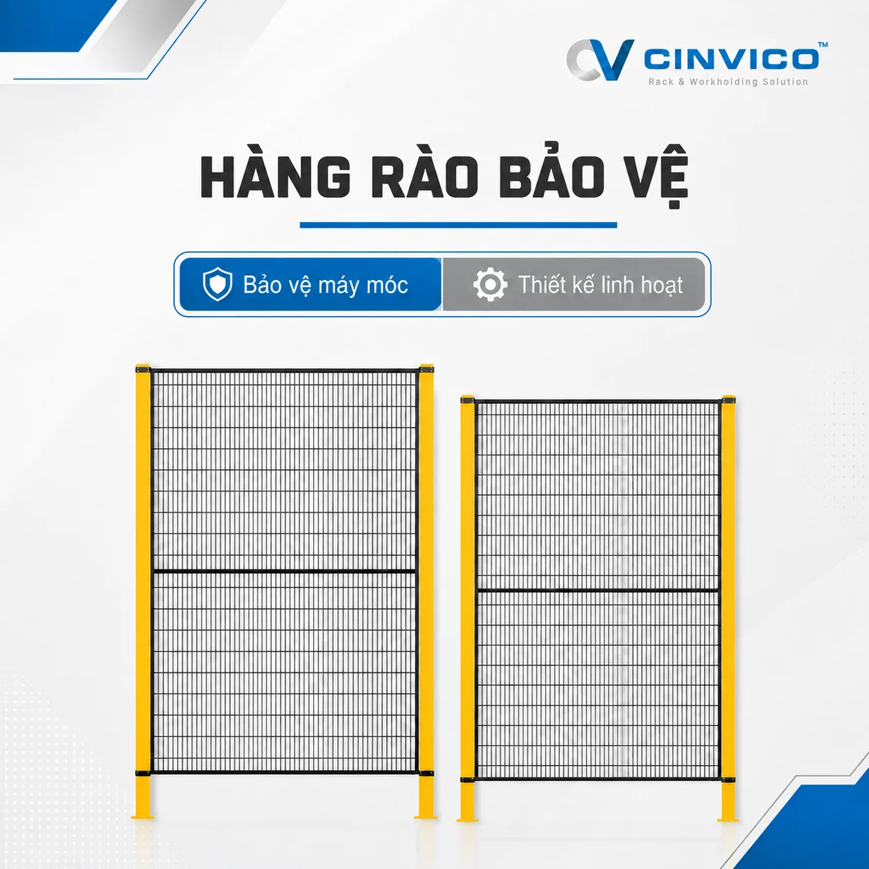 Hàng rào bảo vệ máy