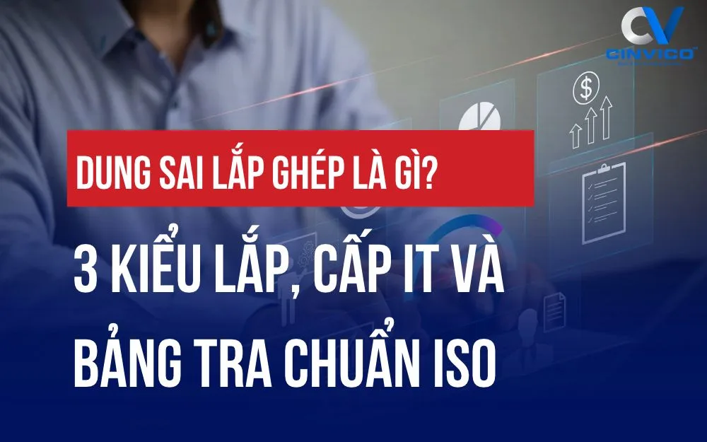 DUNG SAI LẮP GHÉP LÀ GÌ? 3 KIỂU LẮP, CẤP IT VÀ BẢNG TRA CHUẨN ISO