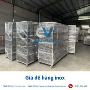 giá để hàng Inox