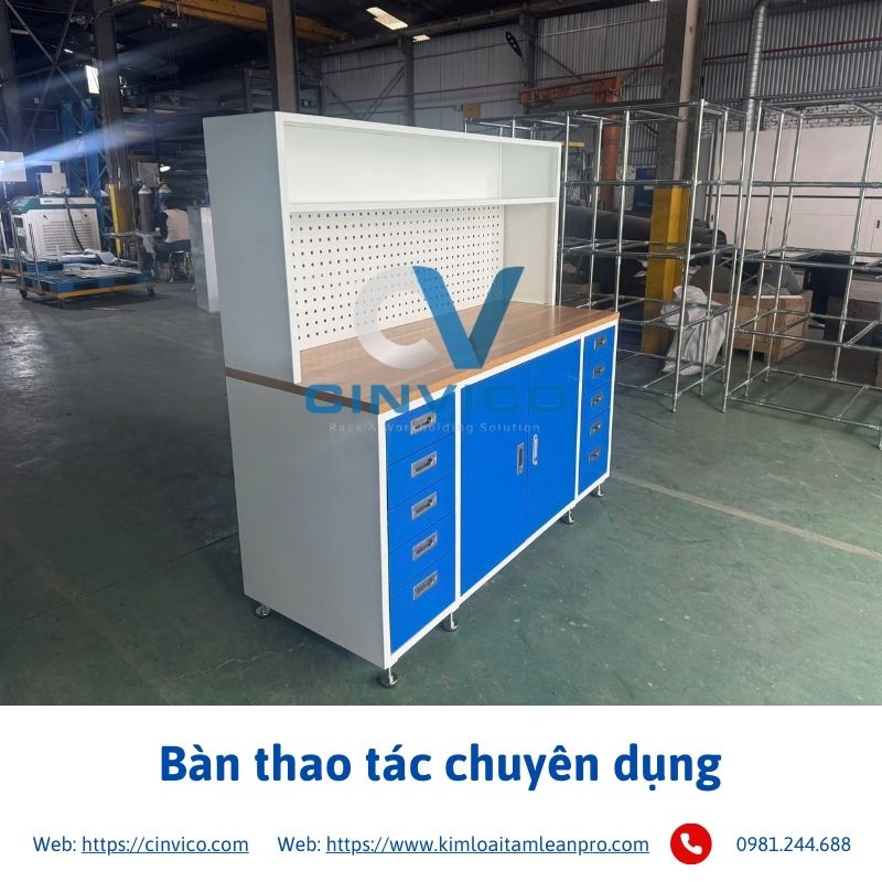 Bàn thao tác chuyên dụng