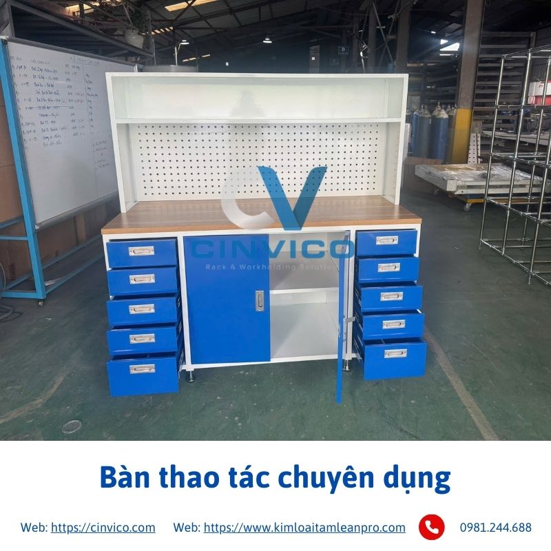 Bàn thao tác chuyên dụng