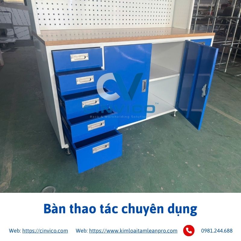 Bàn thao tác chuyên dụng