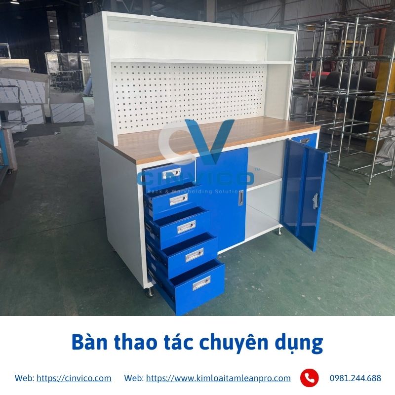 Bàn thao tác chuyên dụng