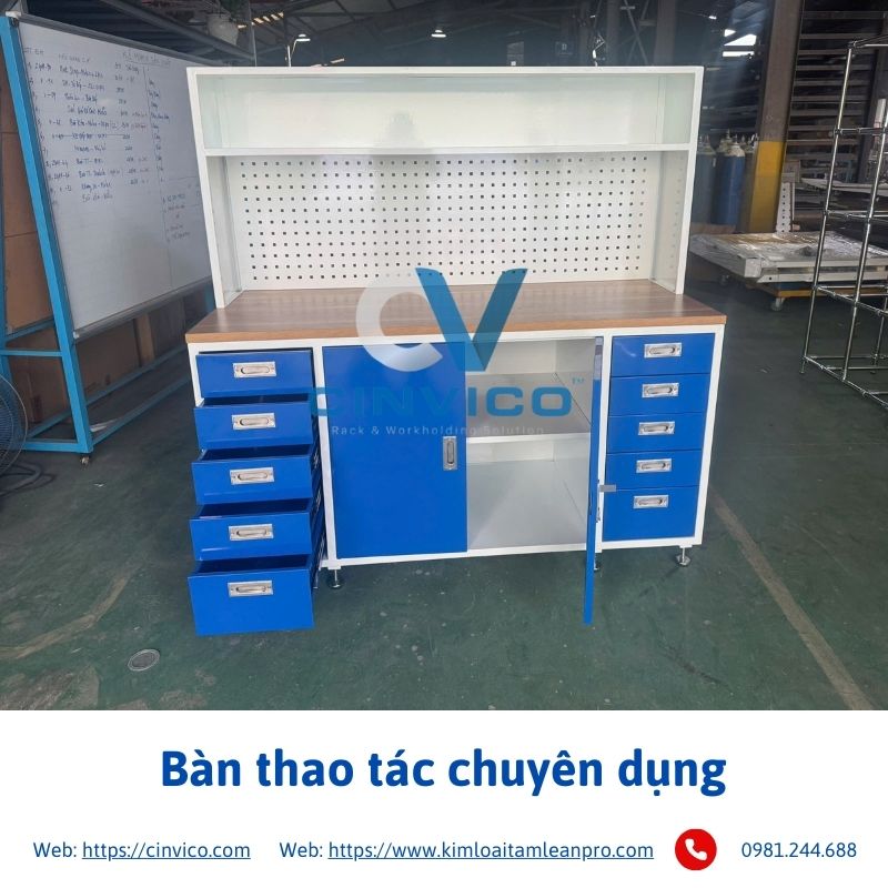 Bàn thao tác chuyên dụng