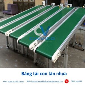 Băng tải nhựa PVC