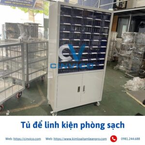 tủ để linh kiện phòng sạch