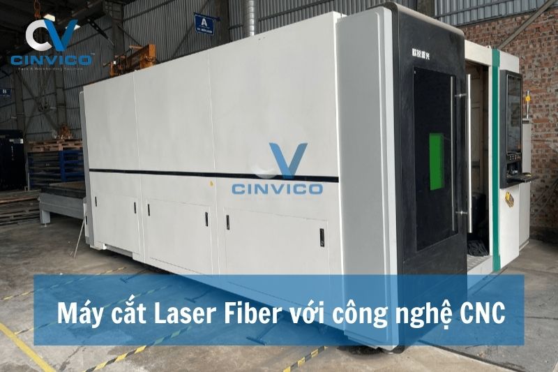 Máy cắt Laser Fiber với công nghệ CNC 