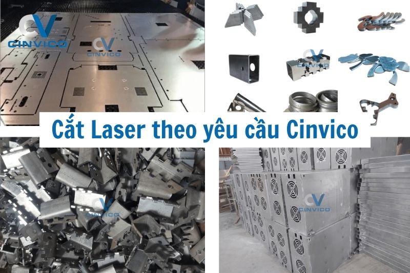 Cắt Laser kim loại tấm theo yêu cầu