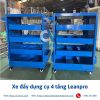 Xe đẩy dụng cụ 4 tầng leanpro XD-LP01