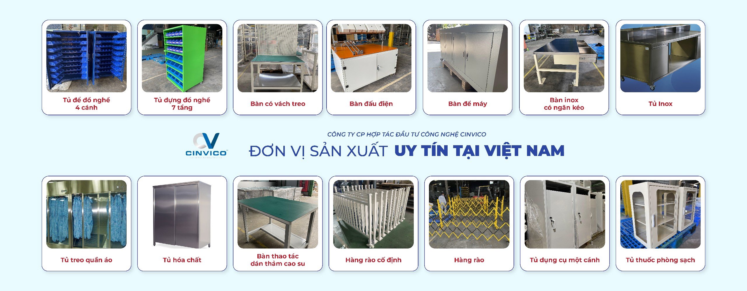 Dịch vụ sản xuất giá kệ uy tin nhất miền Bắc