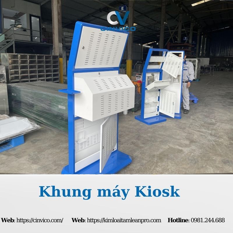 Ứng dụng của khung máy Kiosk trong cuộc sống 