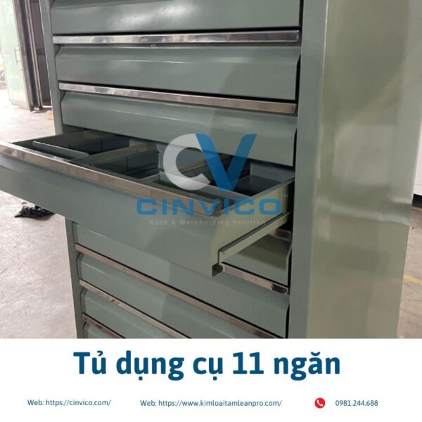 Tủ dụng cụ 11 ngăn