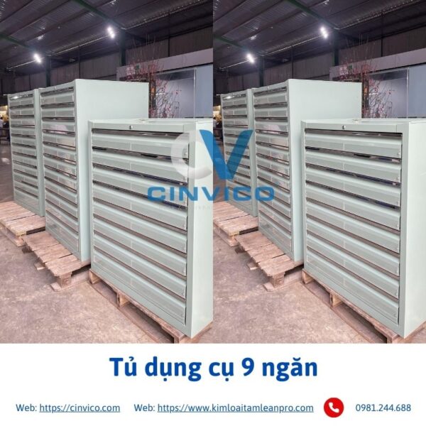 Tủ dụng cụ 9 ngăn Cinvico