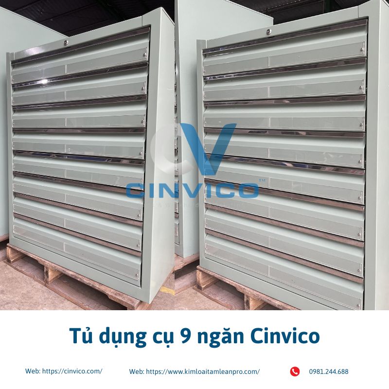 Tủ dụng cụ 9 ngăn Cinvico