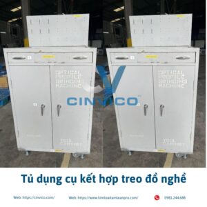 Tủ dụng cụ kết hợp treo đồ nghề