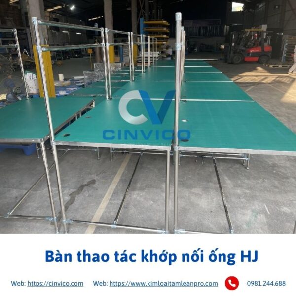 Bàn thao tác khớp nối ống HJ