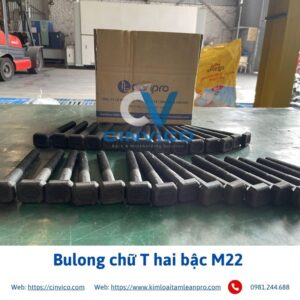 Bulong chữ T hai bậc M22