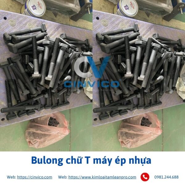 Bulong chữ T máy ép nhựa