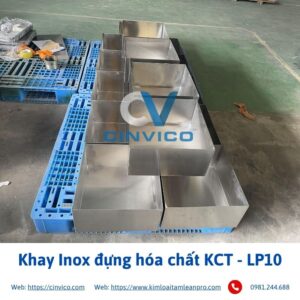 Khay Inox đựng hóa chất KCT - LP10 là gì? 