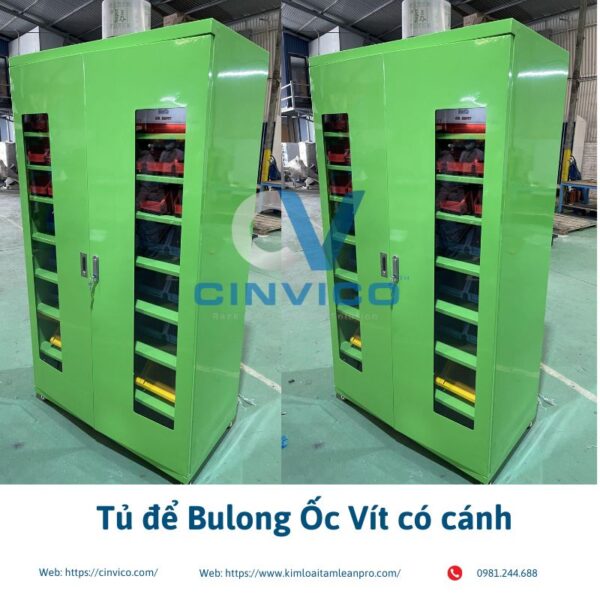 Tủ Bulong Ốc vít có cánh